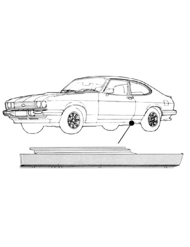 FORD CAPRI II/III DORPEL LINKS