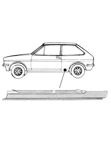 FORD FIESTA EINSTIEGBLECH...