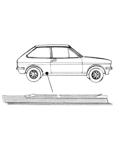 FORD FIESTA EINSTIEGBLECH...