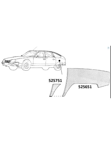CITROEN CX HINTERER...